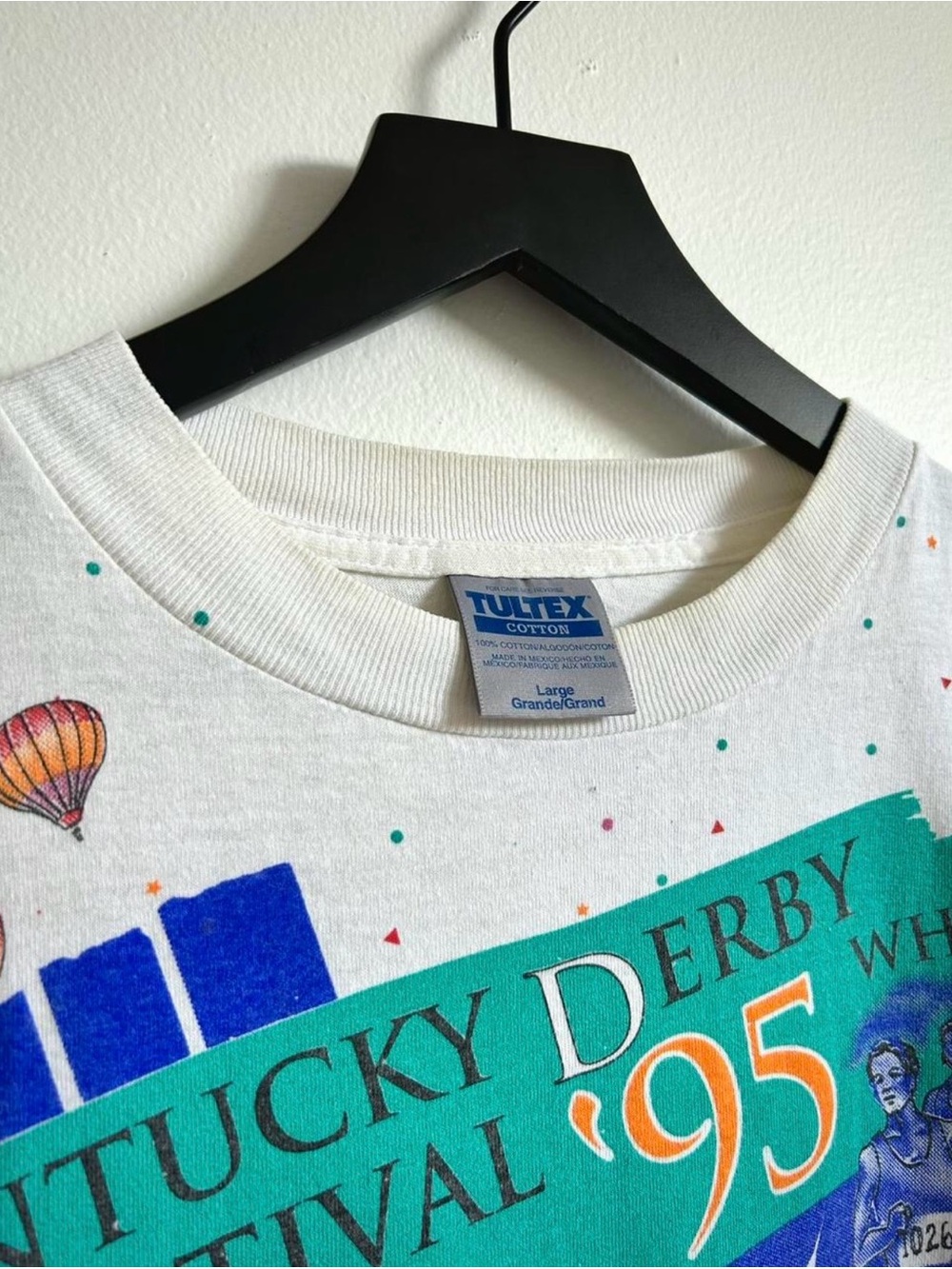 Vintage 1995 Kentucky Derby AOP Tee - Picture 6 of 8